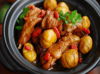 栗子黄焖鸡_食谱大全_寻医问药食疗养生频道