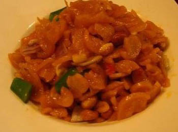 花生米拌萝卜干