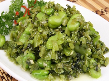 雪里蕻豆瓣酥_食谱大全_寻医问药食疗养生频